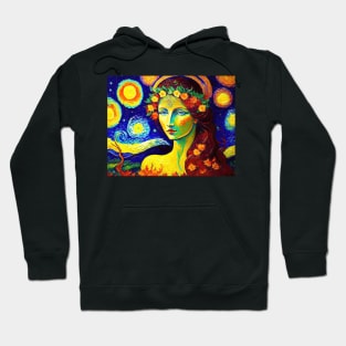 Goddess of the Autumn Equinox 2 Hoodie